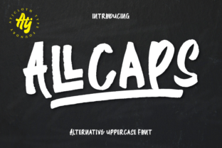 All Caps: The Bold Typeface for High-Impact Campaign Design