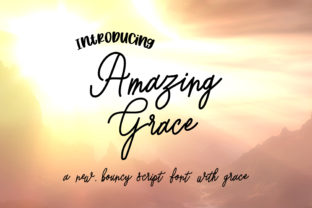 Amazing Grace: The Perfect Script Font for Your Brand Identity