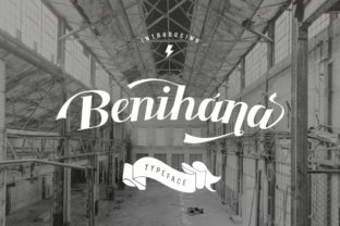 Benihana: The Modern Handwritten Typeface for Creative Crafters