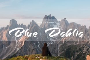 Blue Dahlia: The Handwritten Typeface That Transforms Small Business Branding