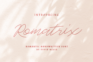 Bringing Charm to Life with the Romatrix Handwritten Typeface