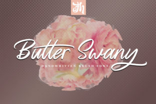 Butter Swany: A Playful Script Font for Modern Web Design