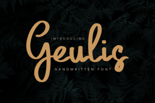 Geulis Typeface: Elevating Editorial Design with Modern Script