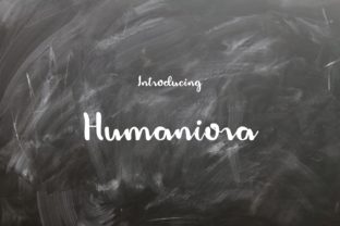 Humaniora: The Sweet Script Typeface That Elevates Campaigns