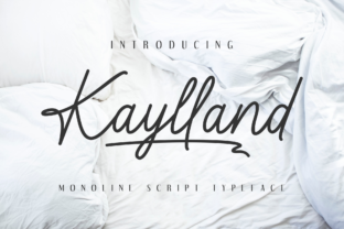 Kaylland: A Handwritten Typeface for Modern Editorial Design