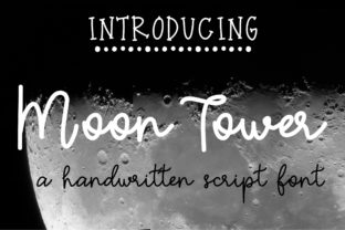 Moon Tower: A Modern Script Typeface for Scroll-Stopping Campaigns