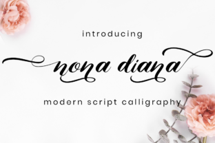 Nona Diana: A Premium Script Font for Campaign Visuals