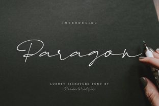 Paragon: The Handwritten Typeface That Elevates Digital Design