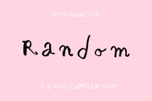 Random: The Handwritten Typeface That Transforms Digital Layouts