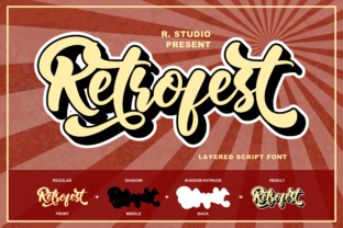 Retrofest: The Handwritten Typeface That Brings Retro Branding to Life