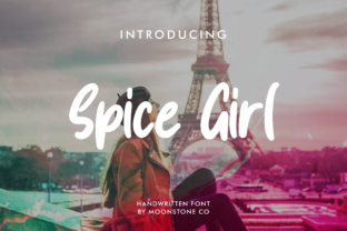 Spice Girl: A Handwritten Font for Authentic Brand Identity