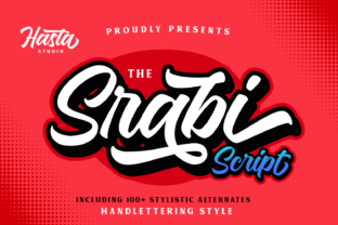 Srabi: The Vintage Script Font for Bold Editorial Design