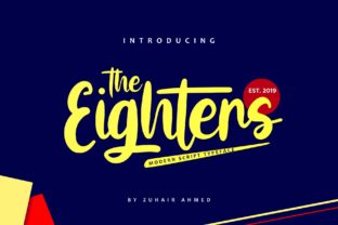 The Eighters: The Modern Handwritten Typeface for Standout Craft Products